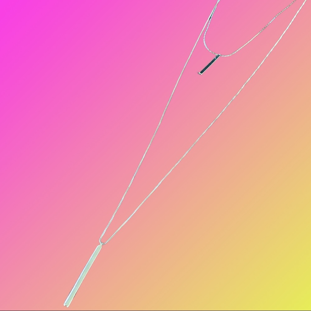 Layered one piece necklace in gold - brand Express